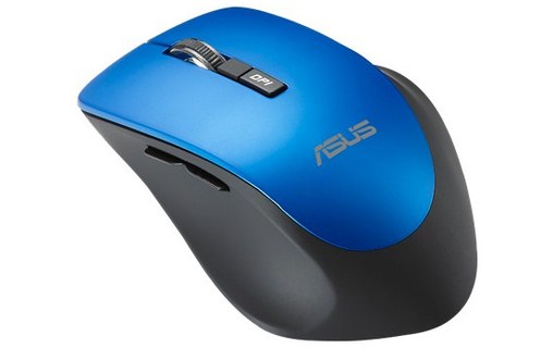 Souris sans fil ASUS WT425 - Bleue - Ergonomique