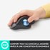 Souris sans fil Logitech ERGO M575 - Graphite - Ergonomique, Trackball