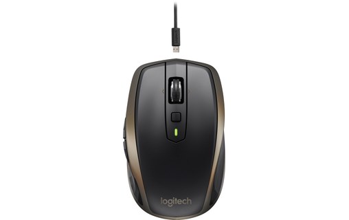Logitech MX Anywhere 2 souris RF Sans fil + Bluetooth Laser 1000 DPI Droitier