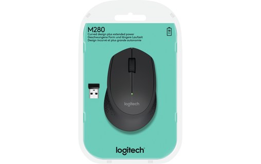 Souris sans fil Logitech M280 - Noire