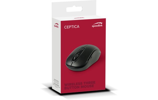 Souris sans fil Speedlink Ceptica - Noire