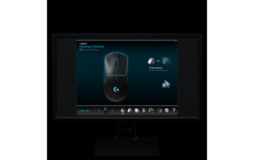 Logitech Pro souris RF sans fil Optique 16000 DPI Droitier