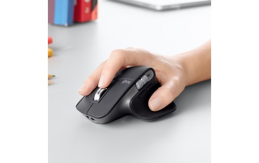 Logitech MX Master 3 souris RF Sans fil + Bluetooth Laser 4000 DPI Droitier