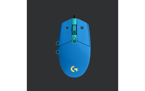 Logitech G G203 LIGHTSYNC Gaming Mouse souris USB Type-A 8000 DPI