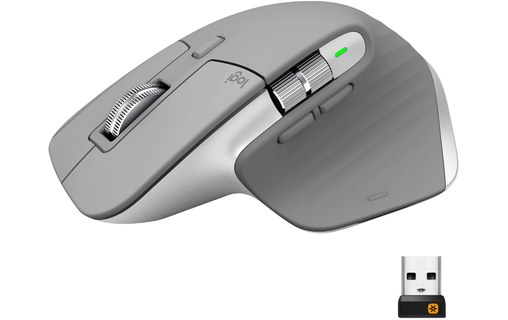 Logitech MX Master 3 souris RF Sans fil + Bluetooth Laser 4000 DPI Droitier