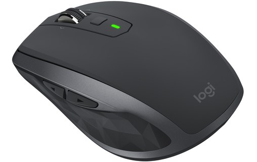 Logitech MX Anywhere 2S Wireless Mobile Mouse souris Droitier RF Sans fil + Blue