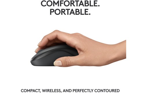 Souris sans fil Logitech M240 Silent - Graphite