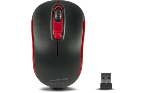 Souris sans fil Speedlink Ceptica - Noire, Rouge