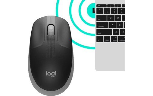 Souris sans fil Logitech M190 - Grise