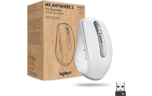 Logitech MX Anywhere 3 for Business souris Droitier Bluetooth Laser 4000 DPI