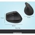 Souris sans fil Logitech Lift - Graphite - Ergonomique, Verticale