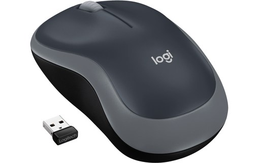 Souris sans fil Logitech M185 - Noire