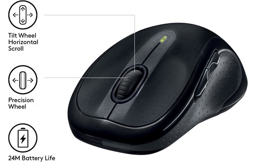 Logitech M510 souris RF sans fil Laser