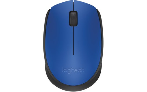 Souris sans fil Logitech M171 - Bleue