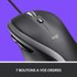 Souris Logitech M500s - Noire - Ergonomique