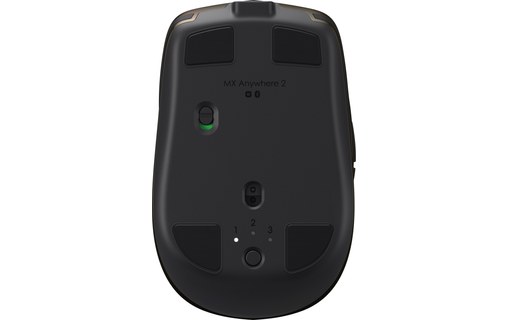 Logitech MX Anywhere 2 souris RF Sans fil + Bluetooth Laser 1000 DPI Droitier