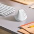 Souris sans fil Logitech Lift - Blanche - Ergonomique, Verticale