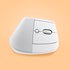 Souris sans fil Logitech Lift - Blanche - Ergonomique, Verticale