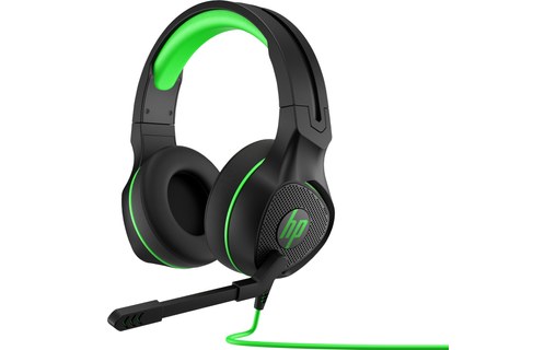 Casque gaming HP Pavilion 400 Gaming Noir, Vert