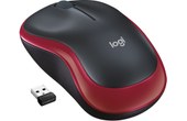 Souris sans fil Logitech M185 - Rouge