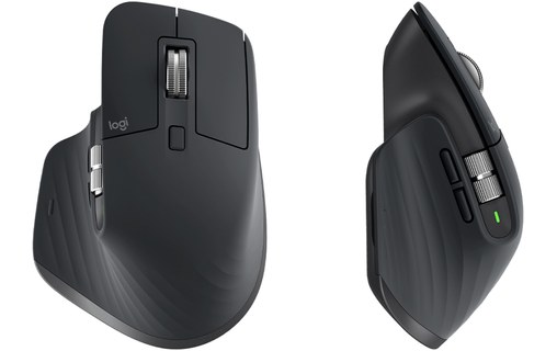 Logitech MX Master 3s for Business souris Droitier RF sans fil + Bluetooth Laser