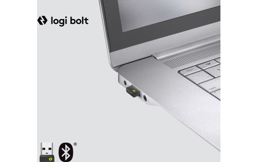 Logitech Lift for Business souris Droitier RF sans fil + Bluetooth Optique 4000