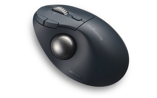 Souris sans fil Kensington Pro Fit Ergo - Grise, Noire - Ergonomique