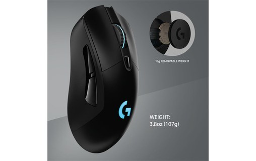 LOGITECH Souris Gaming sans fil G703 LIGHTSPEED Noir