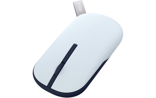 Souris sans fil ASUS Marshmallow MD100 - Bleue, Rose