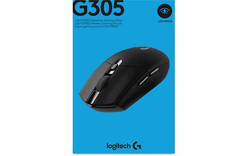 Logitech G305 souris RF sans fil Optique 12000 DPI Droitier