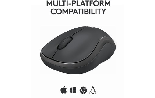 Souris sans fil Logitech M240 Silent - Graphite