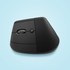 Souris sans fil Logitech Lift - Graphite - Pour gaucher, Ergonomique