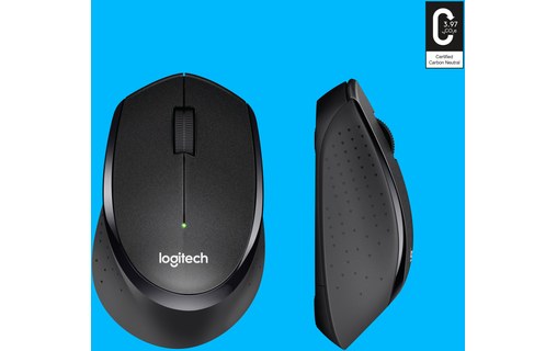 Souris sans fil Logitech M330 Silent Plus - Noire