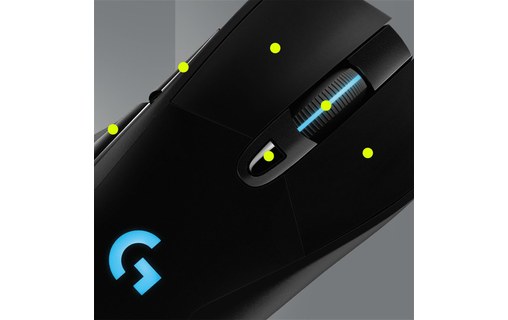 LOGITECH Souris Gaming sans fil G703 LIGHTSPEED Noir