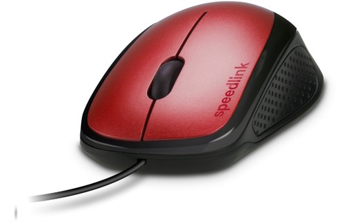 Souris Speedlink Kappa - Noire, Rouge, Ergonomique