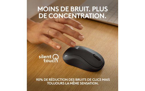 Souris sans fil Logitech M240 Silent - Graphite