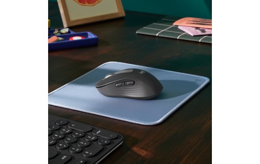 Souris sans fil Logitech Signature M650 - Grise - Ergonomique