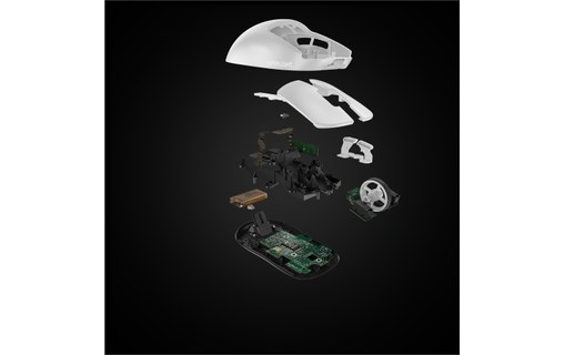 Souris Gaming sans fil Logitech Pro X Superlight - Blanche