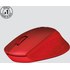 Souris sans fil Logitech M330 Silent Plus - Rouge