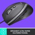 Souris Logitech M500s - Noire - Ergonomique