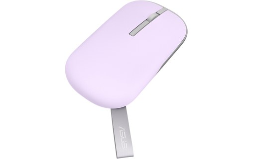 Souris sans fil ASUS Marshmallow MD100 - Bleue, Rose