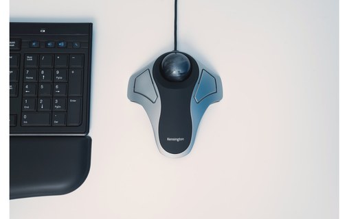 Souris Kensington Orbit Optique - Argent - Trackball