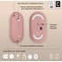 Souris sans fil Logitech Pebble 2 M350s - Rose