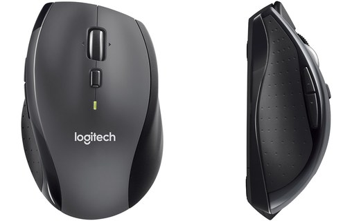 Souris sans fil Logitech M705 Marathon - Charbon