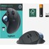 Souris sans fil Logitech ERGO M575 - Graphite - Ergonomique, Trackball