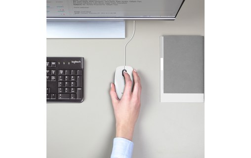 Souris Logitech M100 - Blanche