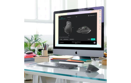 Logitech MX Master 3 souris RF Sans fil + Bluetooth Laser 4000 DPI Droitier