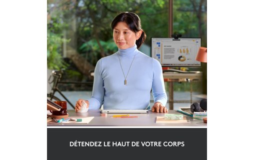 Souris sans fil Logitech Lift - Blanche - Ergonomique, Verticale