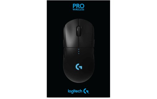 Souris de jeu sans fil Logitech G PRO avec capteur Hero