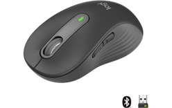 Souris sans fil Logitech Signature M650 L - Grise - Ergonomique